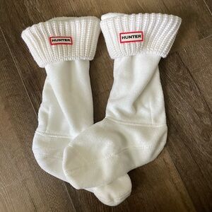 Hunter Cable Knit Boot Socks (Medium)